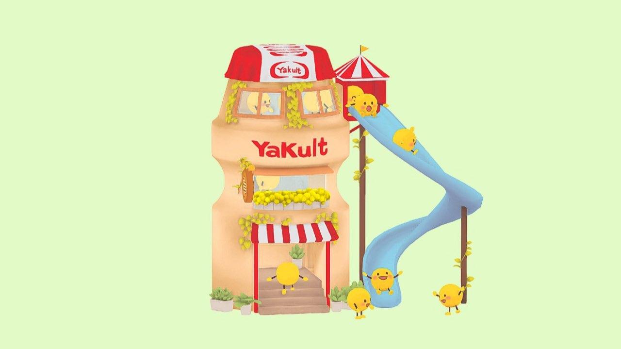 Yakult Drink, 3D Stylized 3D art by Aishwarya Pearala