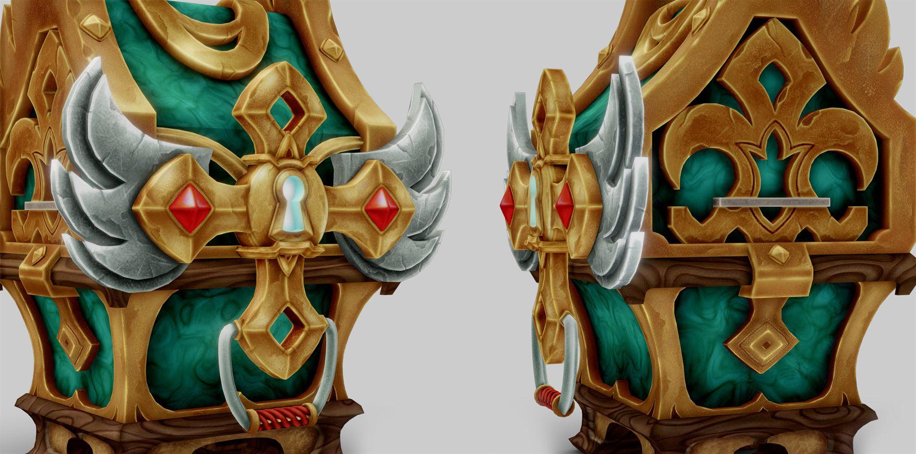 Chest Concept, 3D Stylized 3D art by Aishwarya Pearala (view 2)