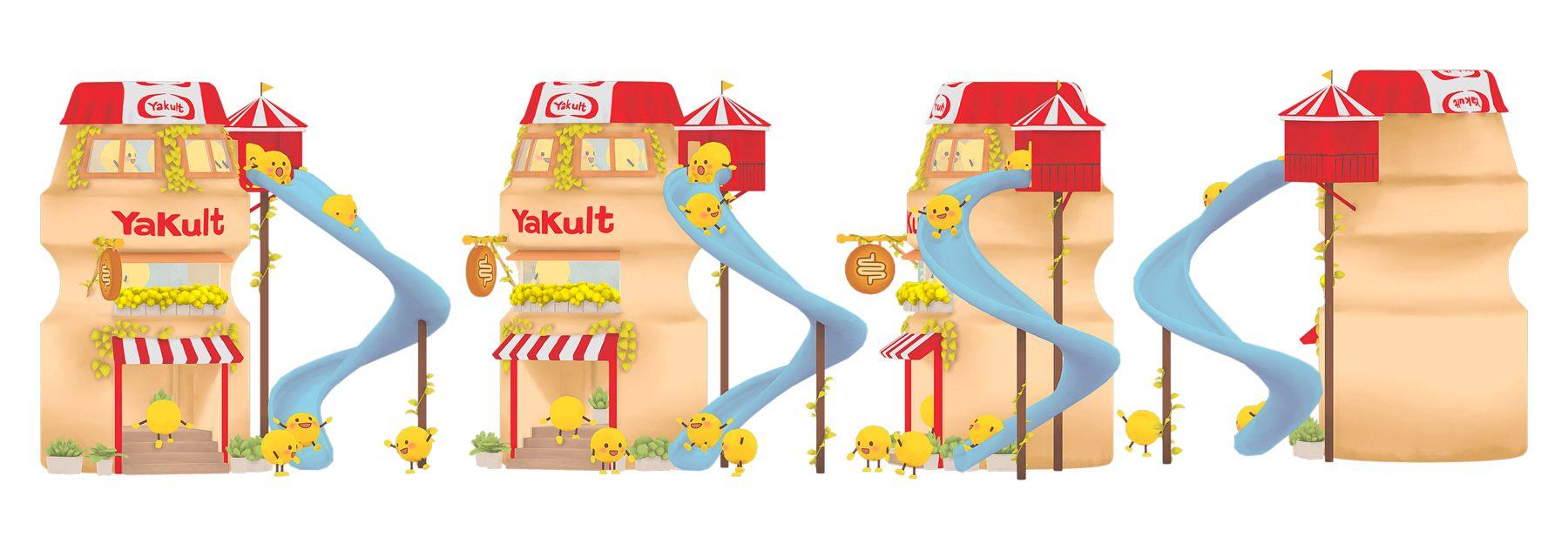 Yakult Drink, 3D Stylized 3D art by Aishwarya Pearala (view 1)