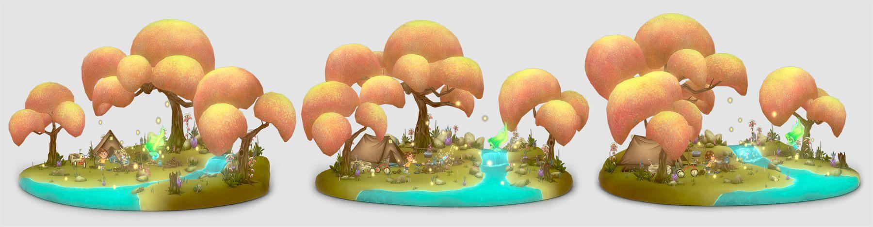 Childhood Adventure, 3D Stylized 3D art by Aishwarya Pearala (view 1)