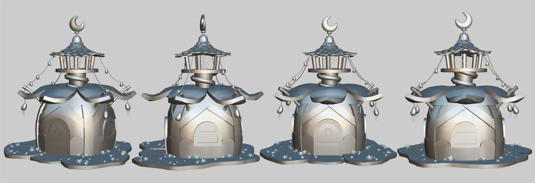Fairy's House, 3D Stylized 3D art by Aishwarya Pearala (view 4)